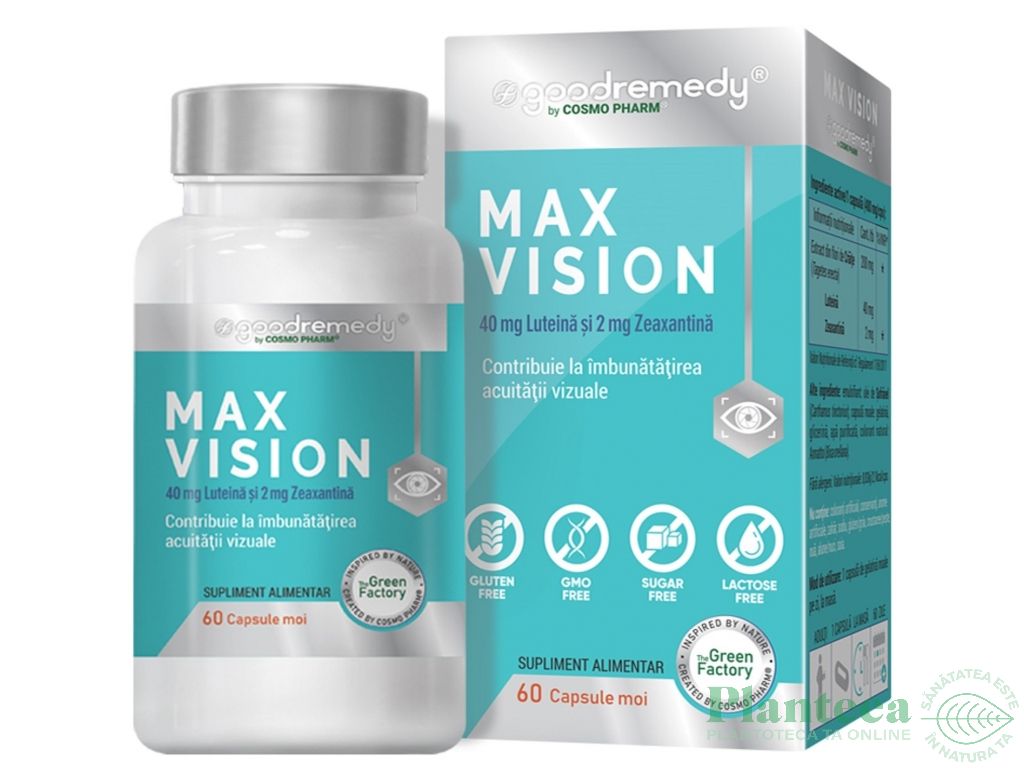 Max Vision GoodRemedy 60cps - COSMO PHARM