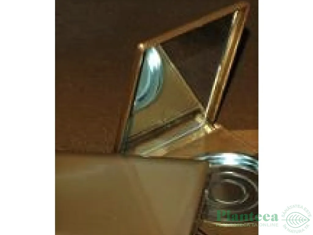 Recipient caseta compacta pt pudra cu oglinda 1b - ELLEMENTAL
