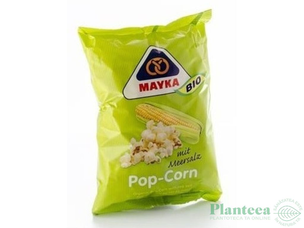 Popcorn cu sare eco 40g - MAYKA