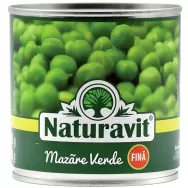 Conserva mazare verde boabe 425ml - NATURAVIT