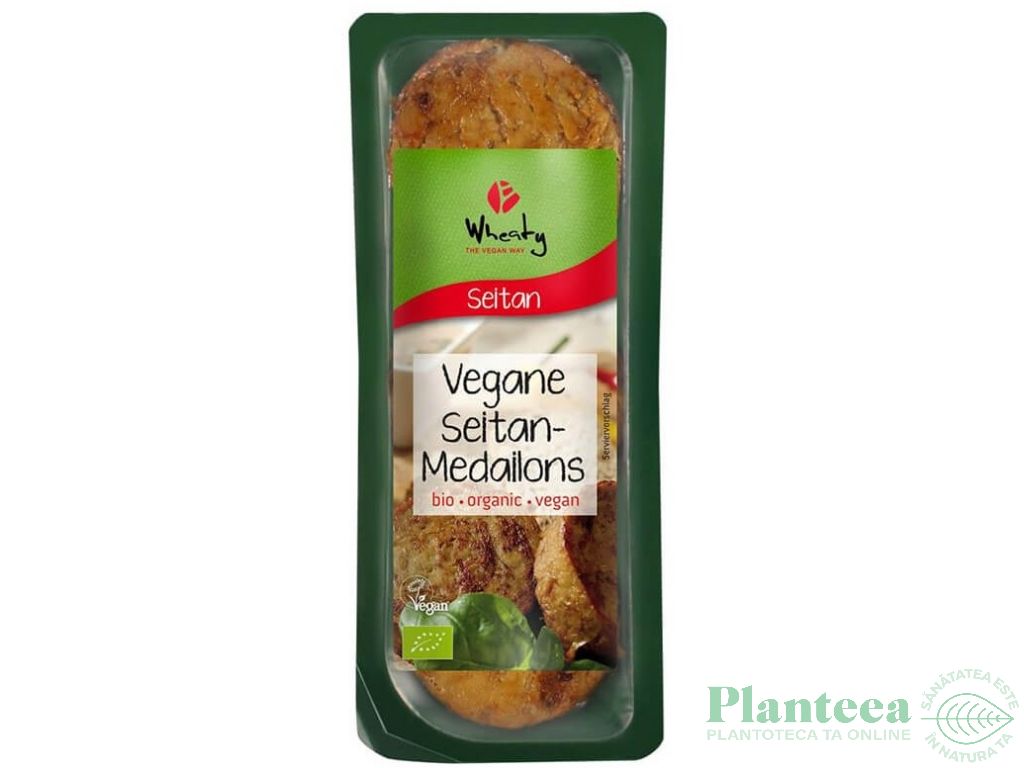 Medalioane vegane seitan 175g - WHEATY