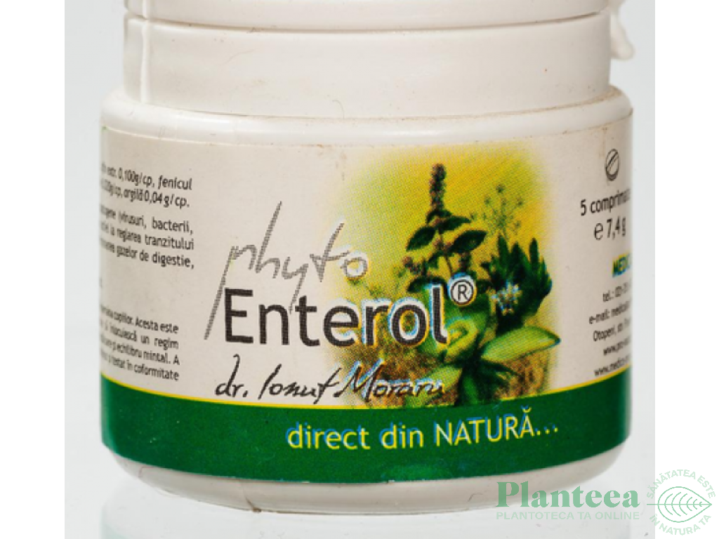 Phyto enterol 5cp - MEDICA