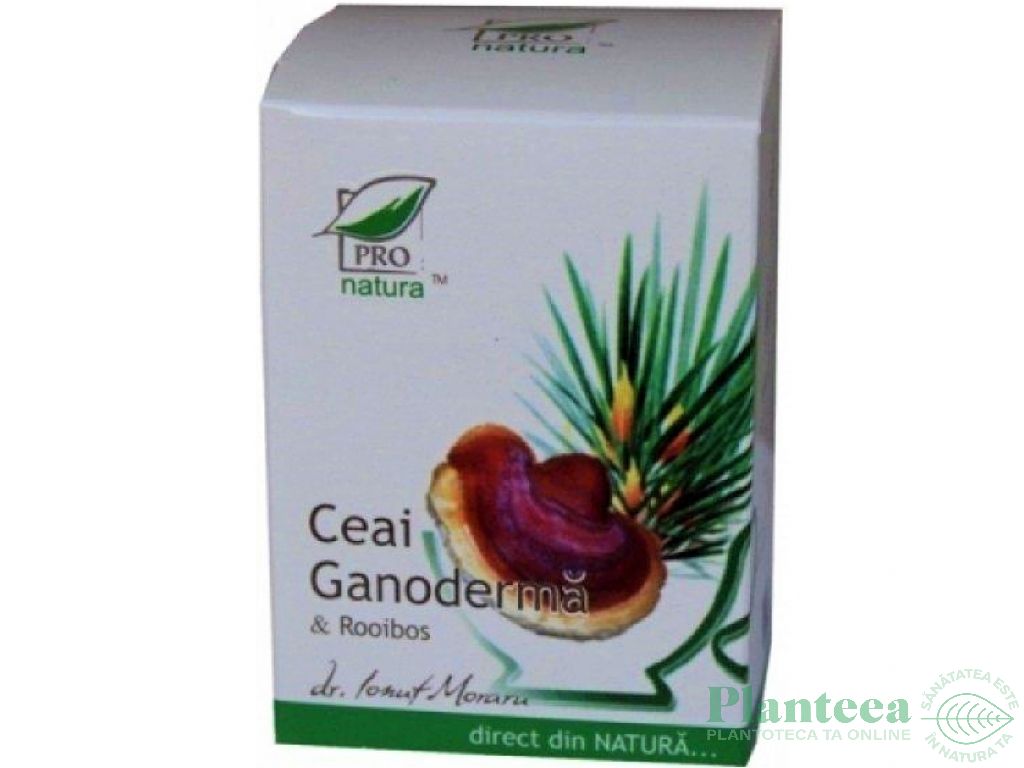 Ceai ganoderma rooibos 20dz - MEDICA