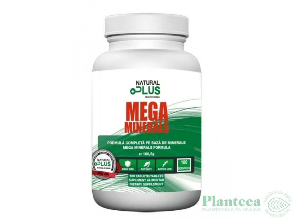 Mega minerals 100cp - NATURAL PLUS