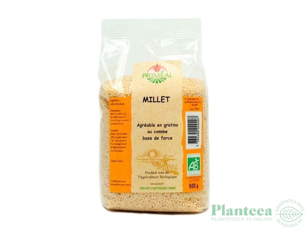 Mei decorticat boabe eco 500g - PRIMEAL