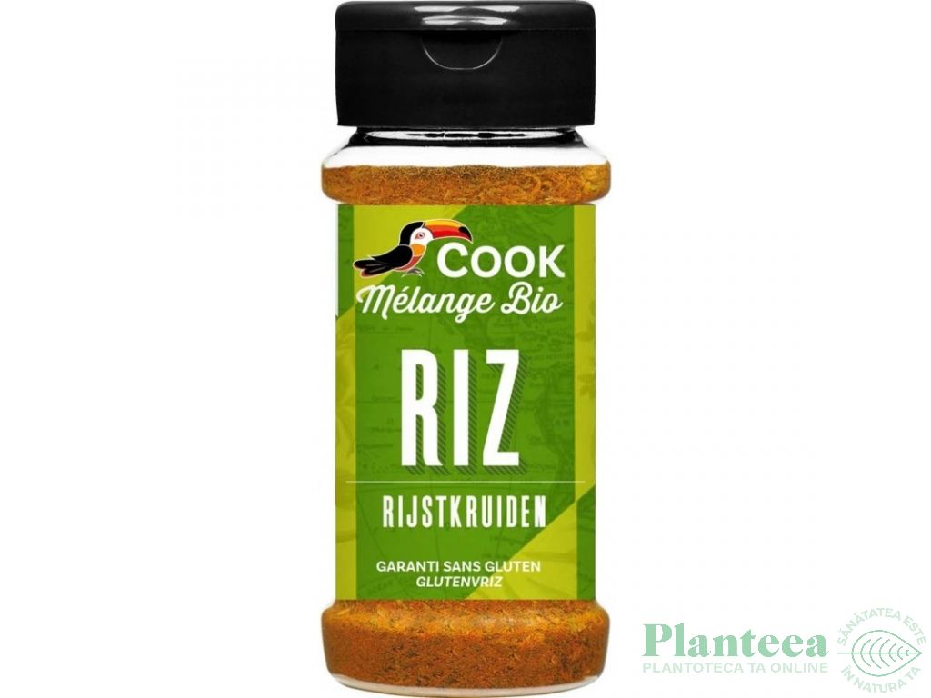 Condimente pt orez bio 27g - COOK