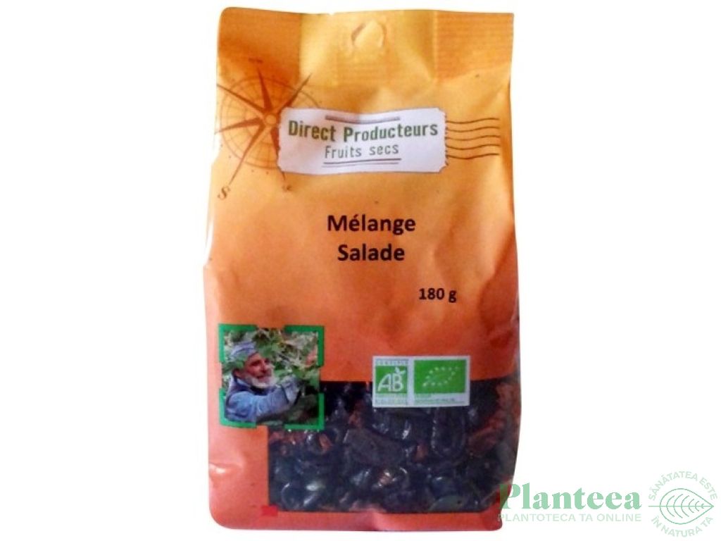 Mix fructe uscate seminte pt salata eco 180g - BIOTHEMIS