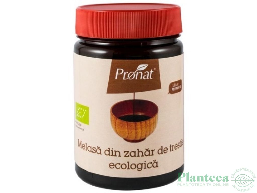 Melasa trestie zahar bio 400g - PRONAT