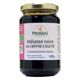 Melasa neagra trestie zahar bio 450g - PRIMEAL