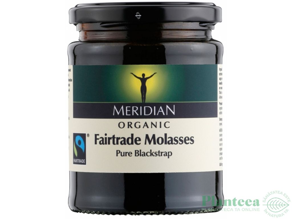 Melasa neagra pura trestie zahar bio 350g - MERIDIAN