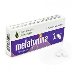 Melatonina 3mg 30cp - REMEDIA