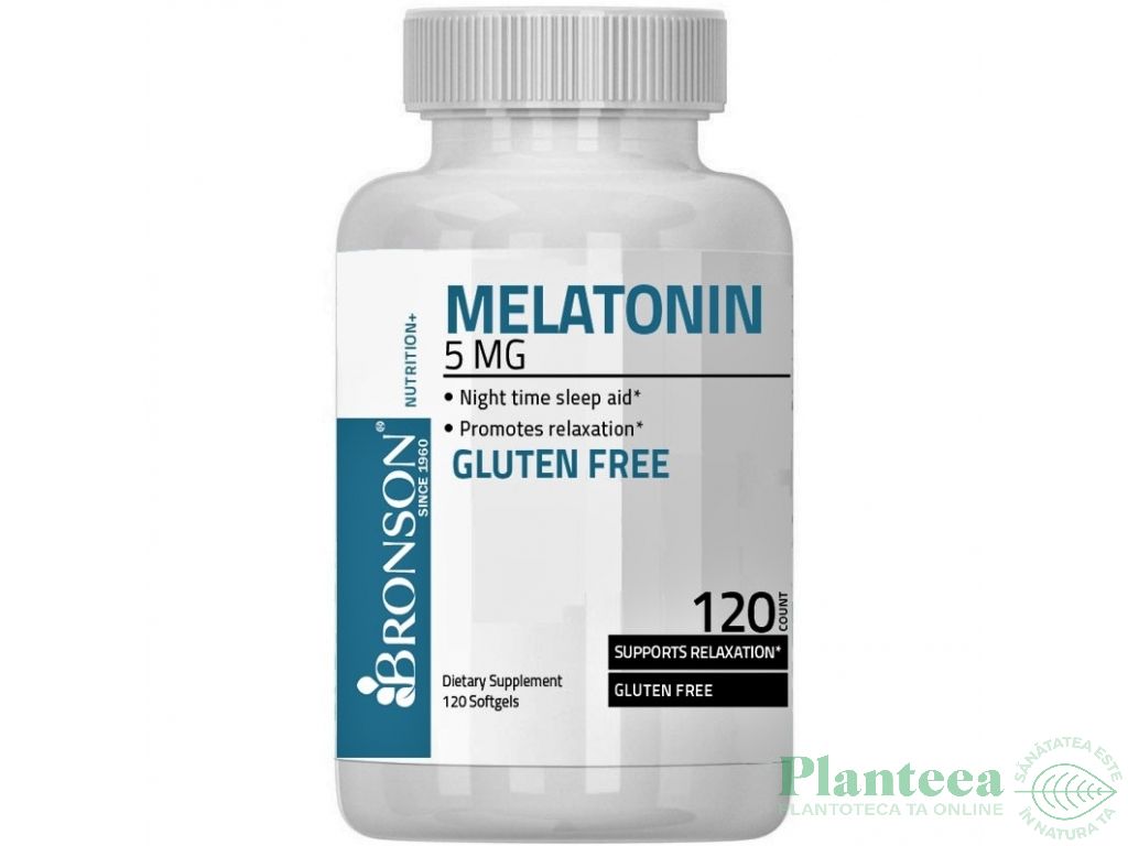 Melatonina 5mg 120cps - BRONSON