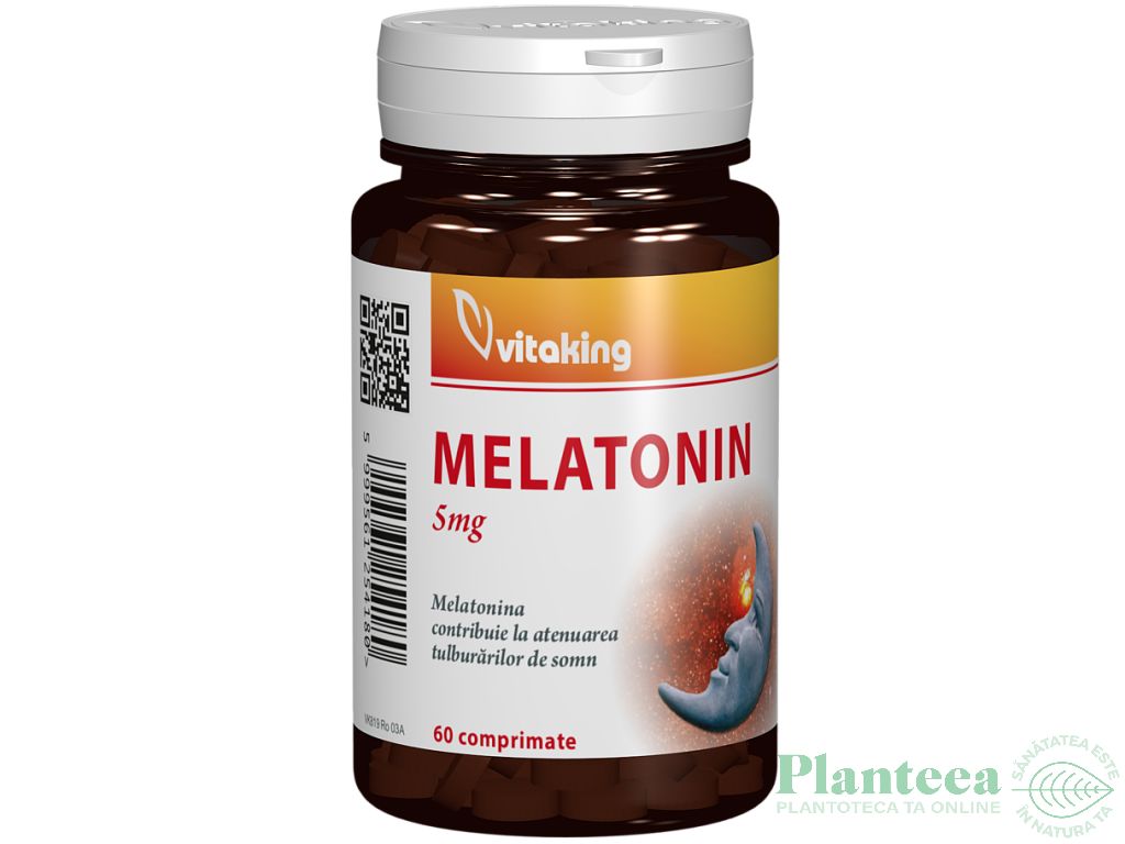 Melatonina 5mg 60cp - VITAKING
