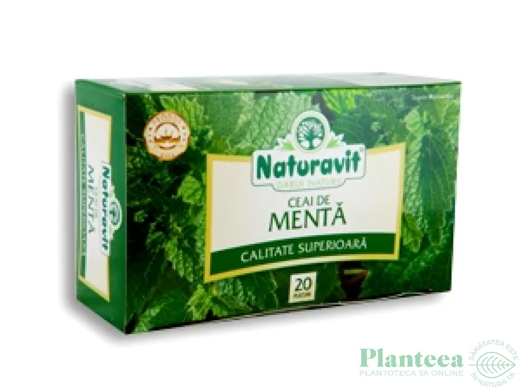 Ceai menta 20dz - NATURAVIT