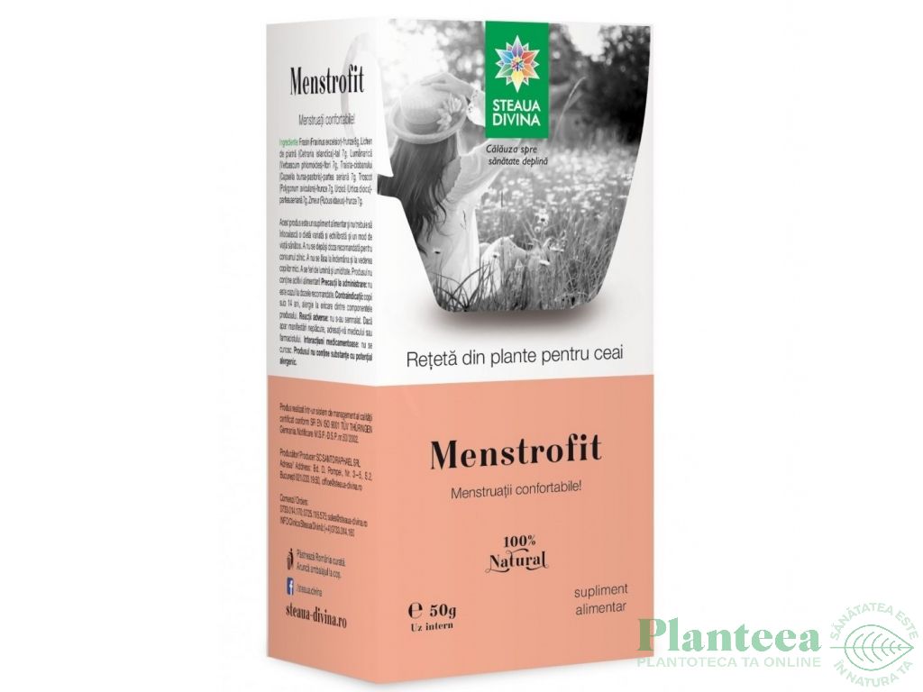 Ceai Menstrofit 50g - SANTO RAPHAEL