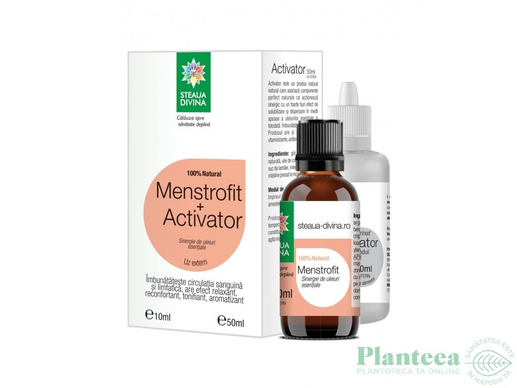 Kit Menstrofit 10ml+activator 50ml - SANTO RAPHAEL