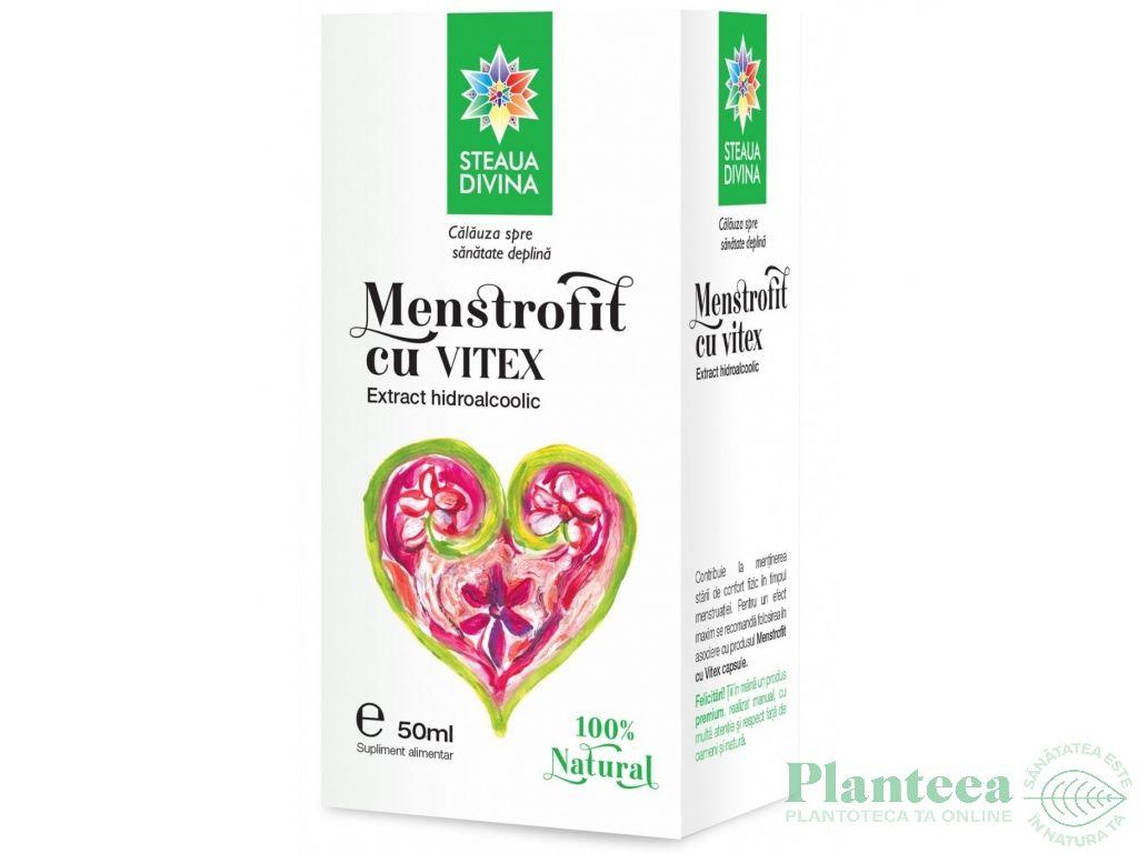 Tinctura Menstrofit vitex 50ml - SANTO RAPHAEL