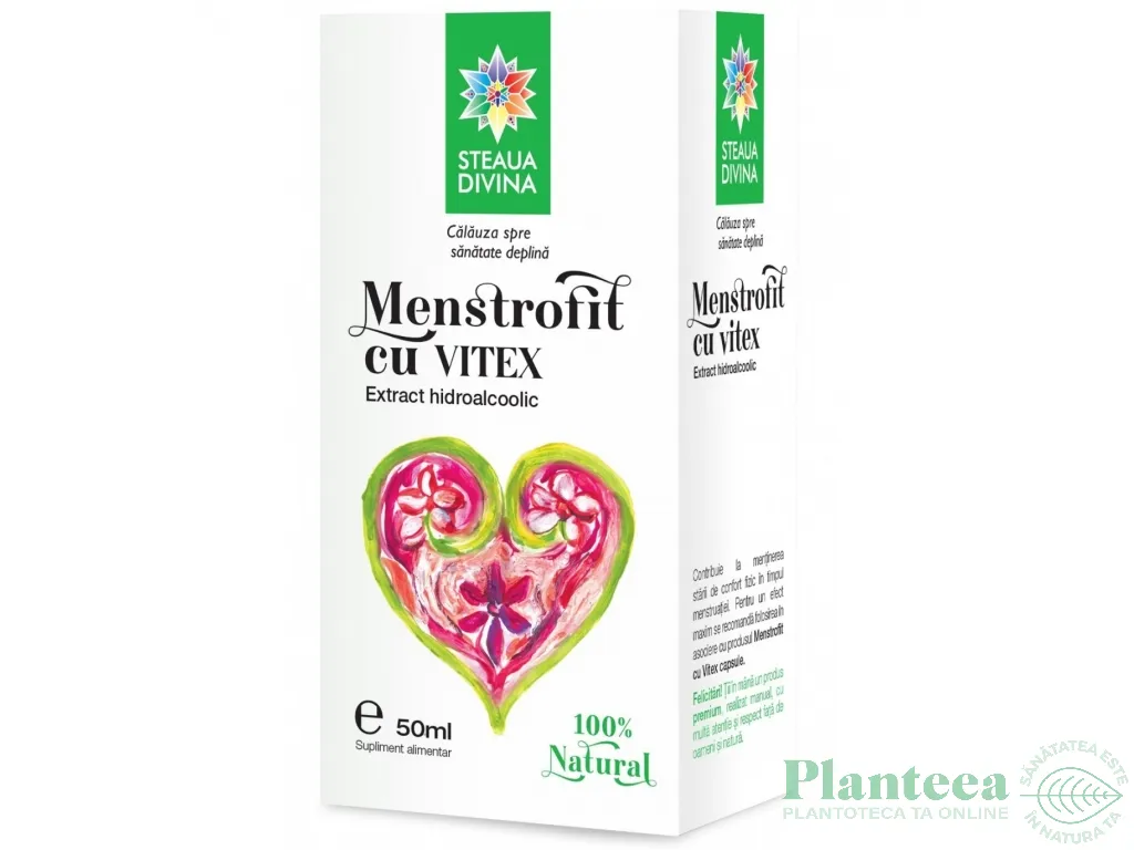 Tinctura Menstrofit vitex 50ml - SANTO RAPHAEL