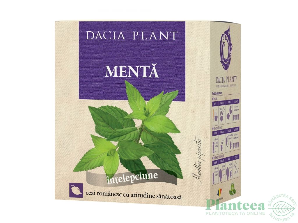 Ceai menta 50g - DACIA PLANT