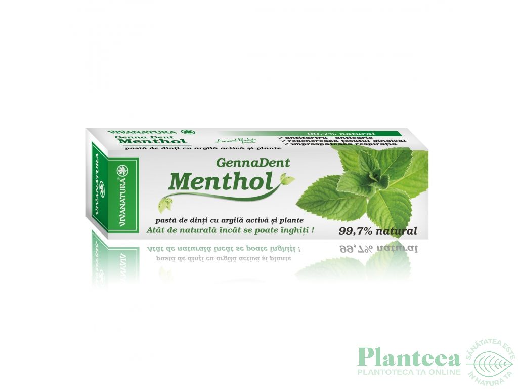 Pasta dinti spumanta Menthol Fresh 50ml - VIVA NATURA