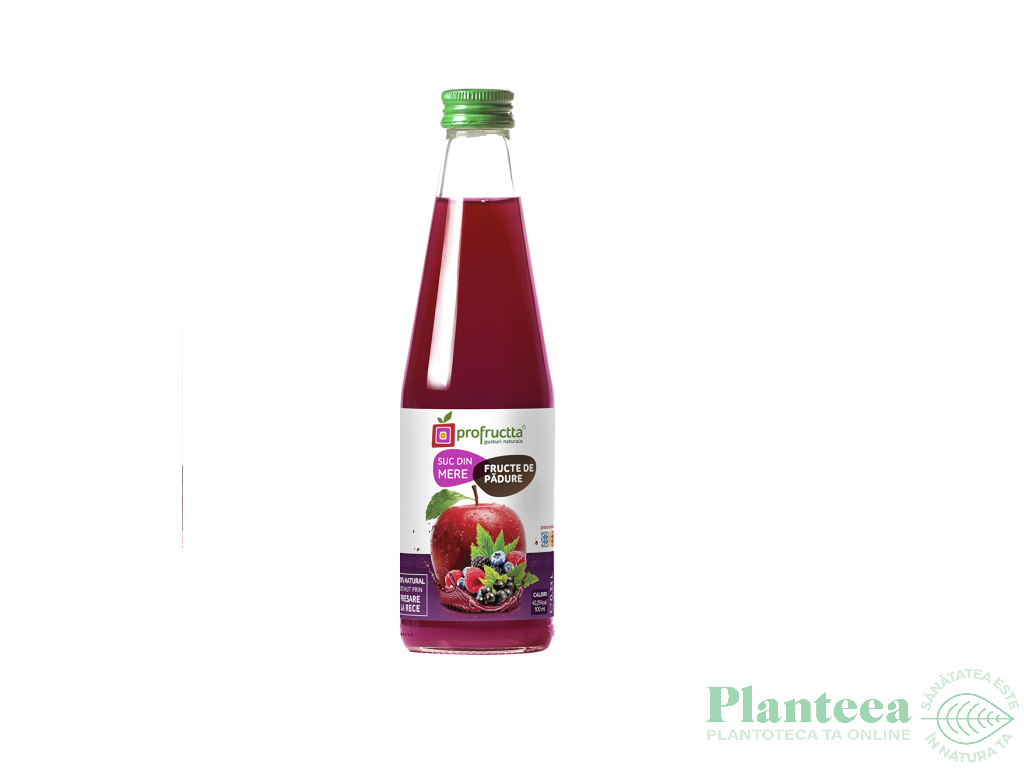 Suc mere fructe padure natural 330ml - PROFRUCTTA