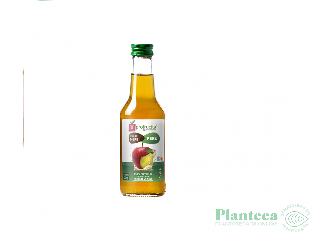 Suc mere pere natural 250ml - PROFRUCTTA