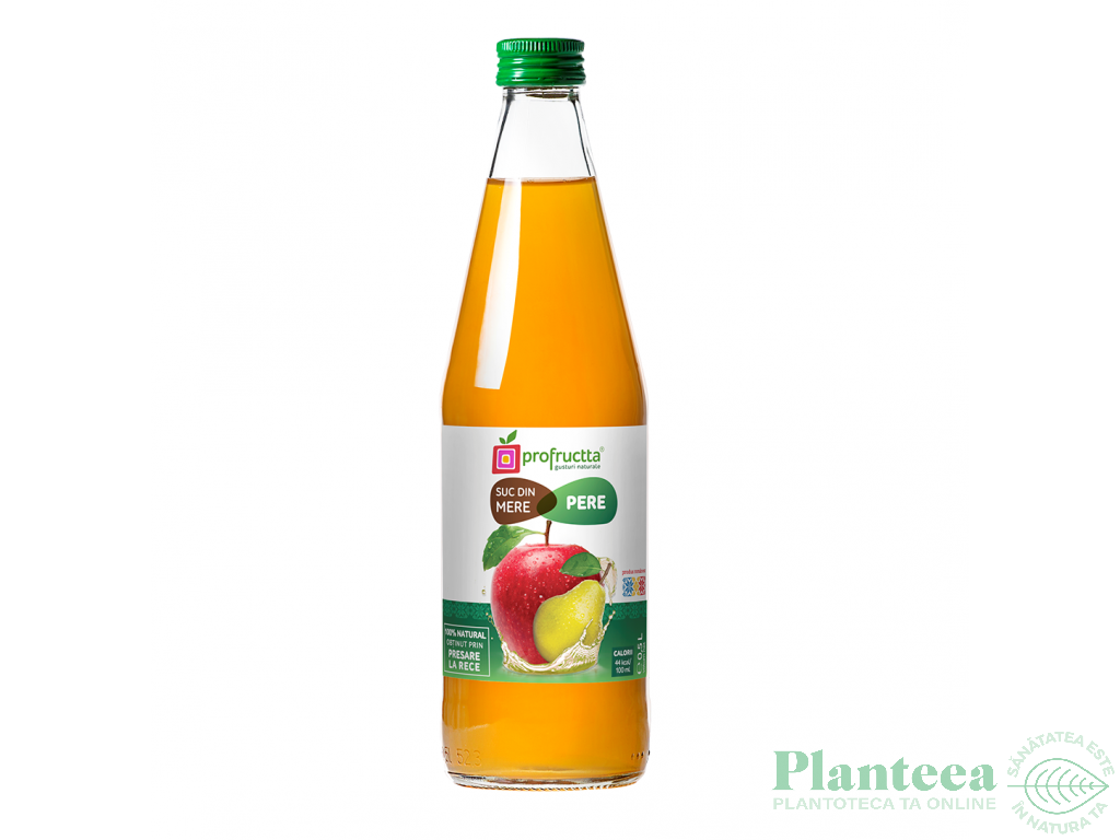 Suc mere pere natural 500ml - PROFRUCTTA