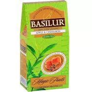 Ceai verde ceylon Magic Fruits mar scortisoara refill 100g - BASILUR