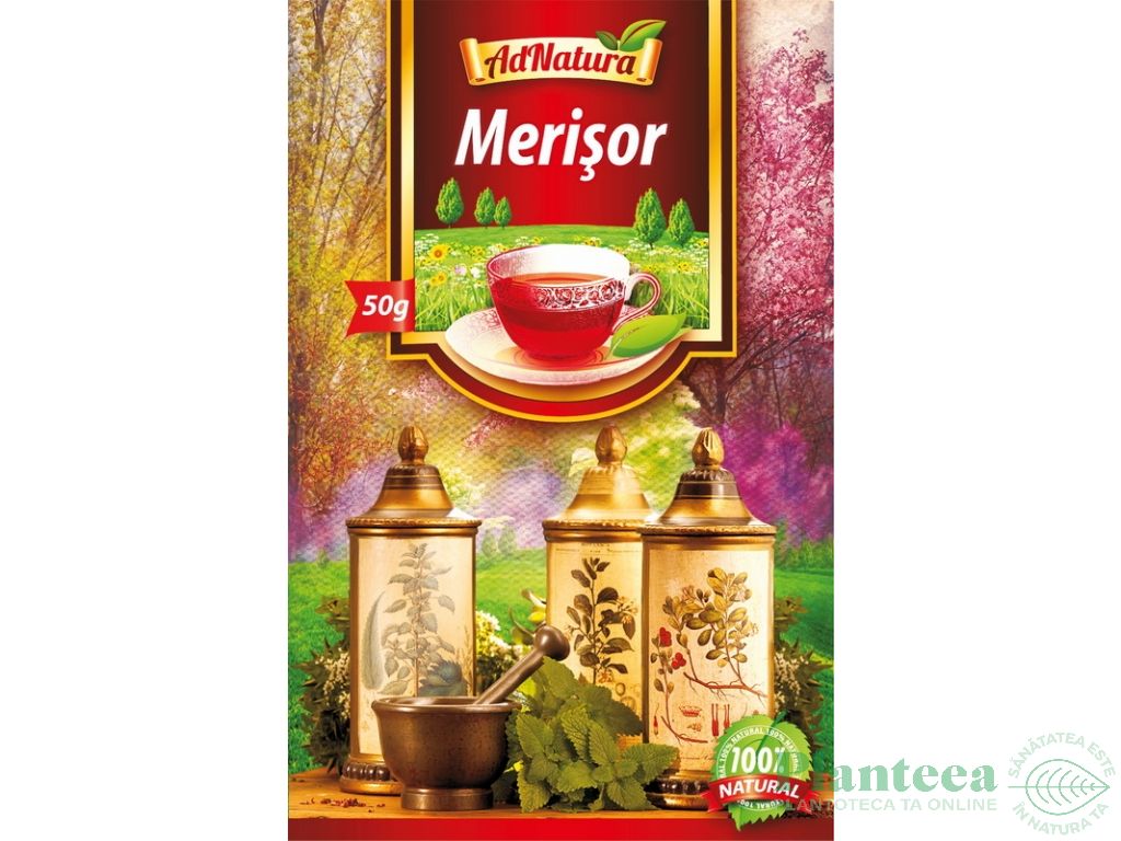 Ceai merisor frunze 50g - ADNATURA