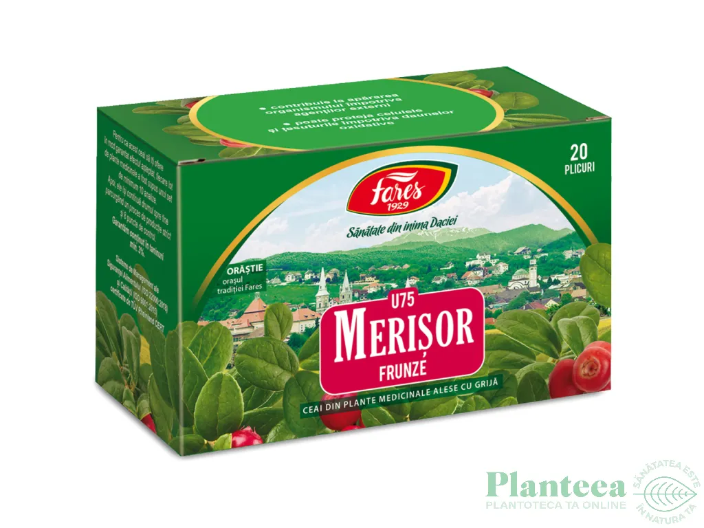 Ceai merisor frunze 20dz - FARES