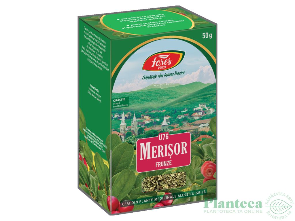 Ceai merisor frunze 50g - FARES