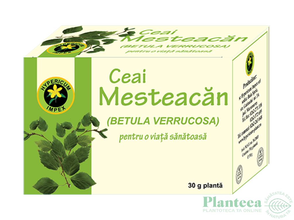 Ceai mesteacan 30g - HYPERICUM PLANT