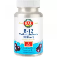 Vitamina B12 [Methylcobalamin] 5000mcg 60cps - KAL