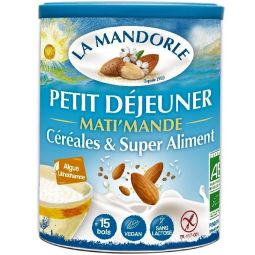 Mic dejun instant cereale migdale eco 400g - LA MANDORLE