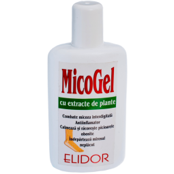 MicoGel picioare cu extracte plante 60ml - ELIDOR