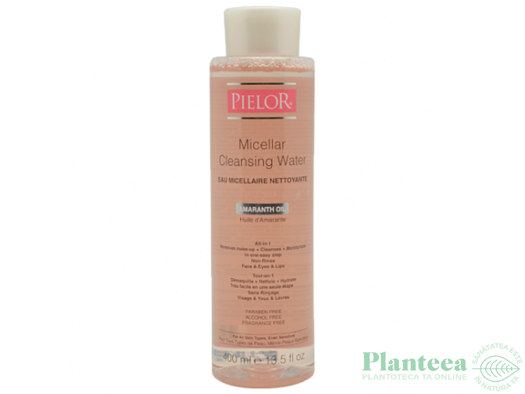 Apa micelara curatare ulei amarant 400ml - PIELOR