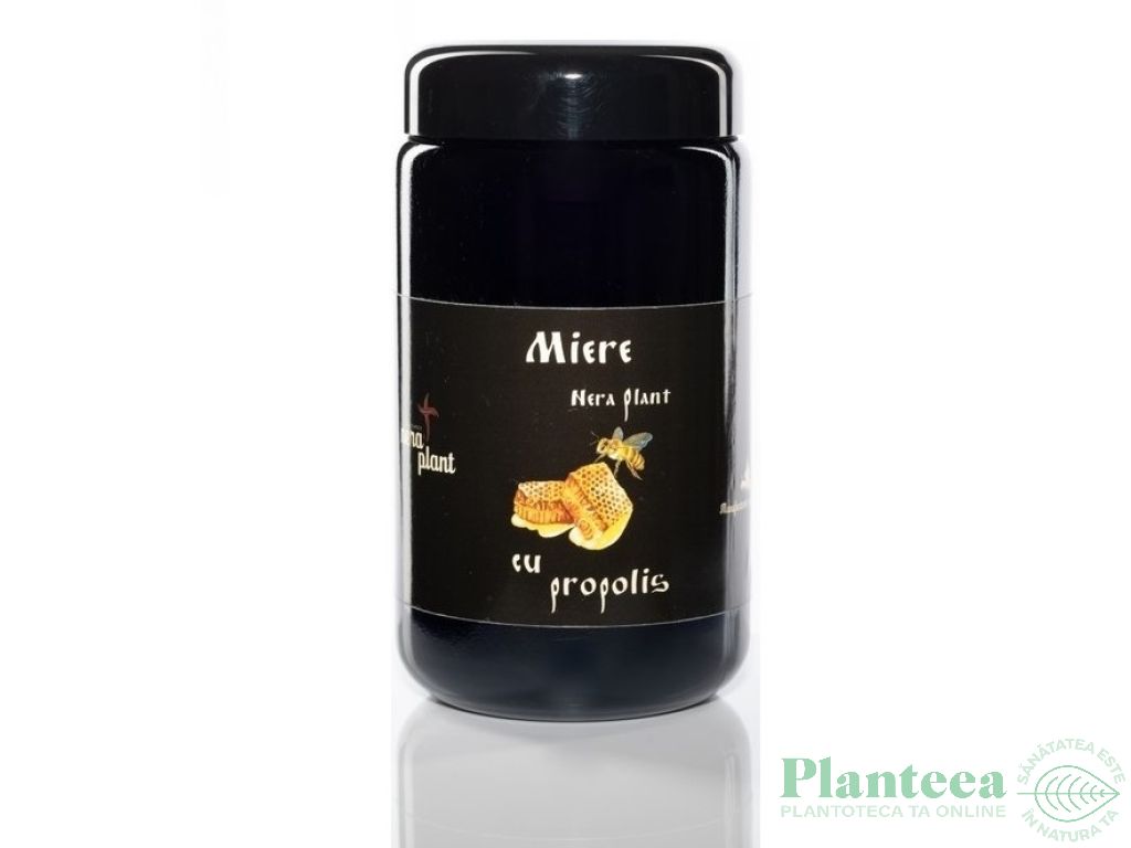 Miere tinctura propolis 550g - NERA PLANT