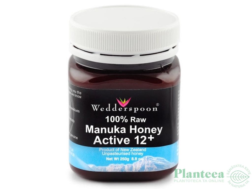 Miere Manuka KFactor12+ raw 250g - WEDDERSPOON