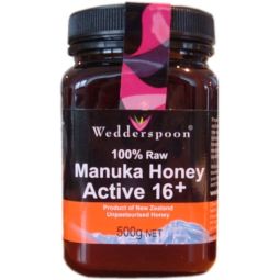 Miere Manuka KFactor16+ raw 500g - WEDDERSPOON