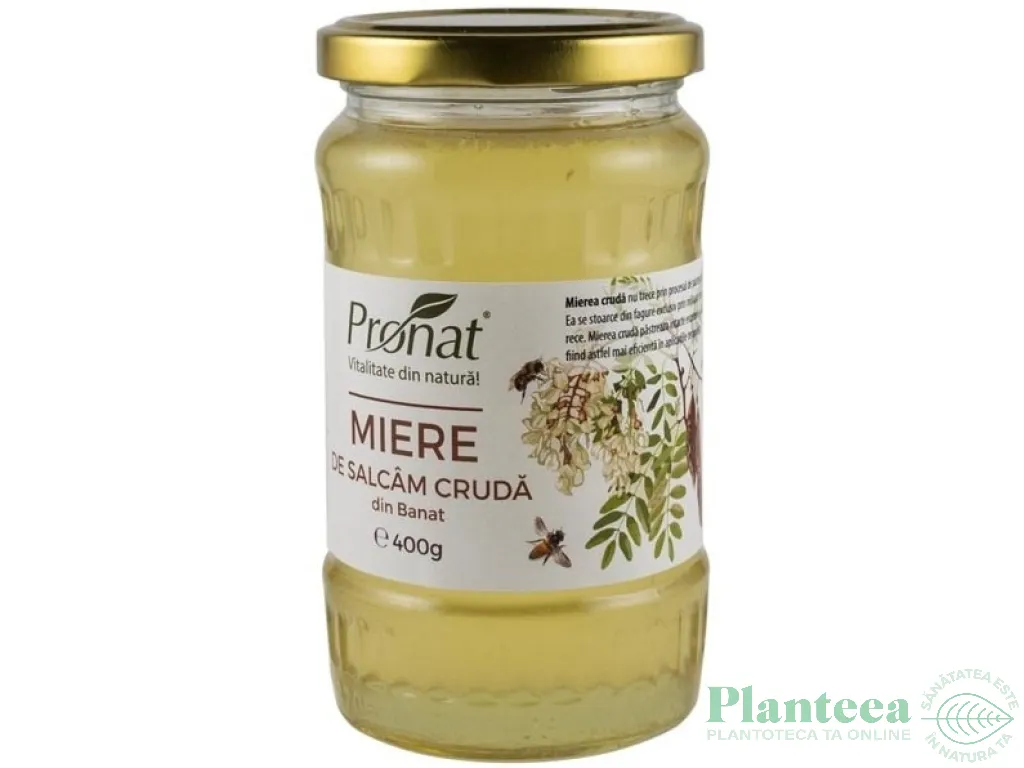Miere salcam cruda 400g - PRONAT