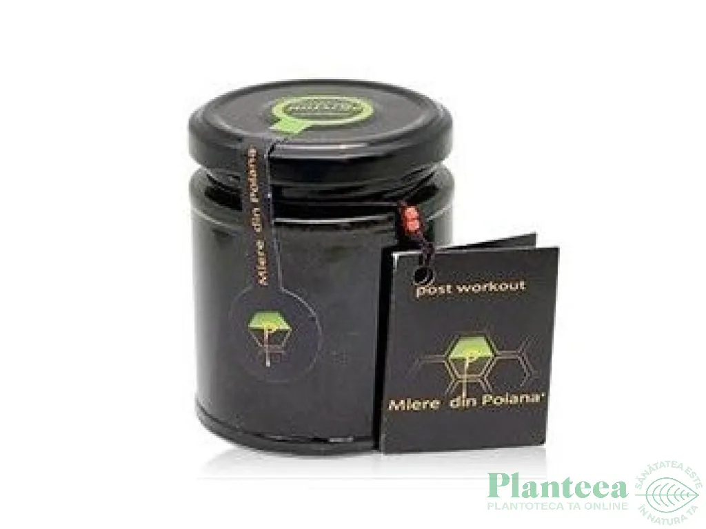Miere energizanta spirulina chlorella raw 270g - MIERE DIN POIANA