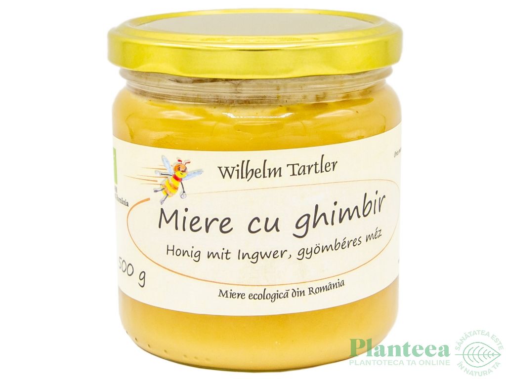 Miere cu ghimbir eco 500g - WILHELM TARTLER