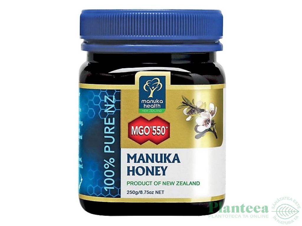 Miere Manuka mgo550+ New Zealand 250g - MANUKA HEALTH