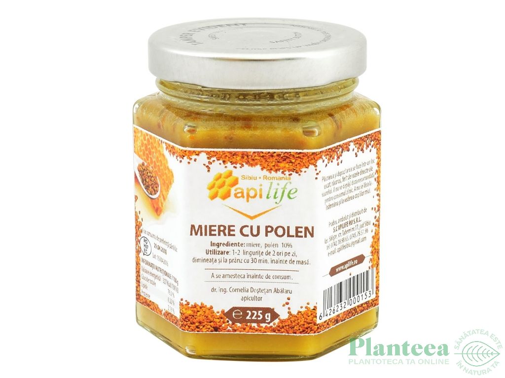 Miere polen 225g - APILIFE