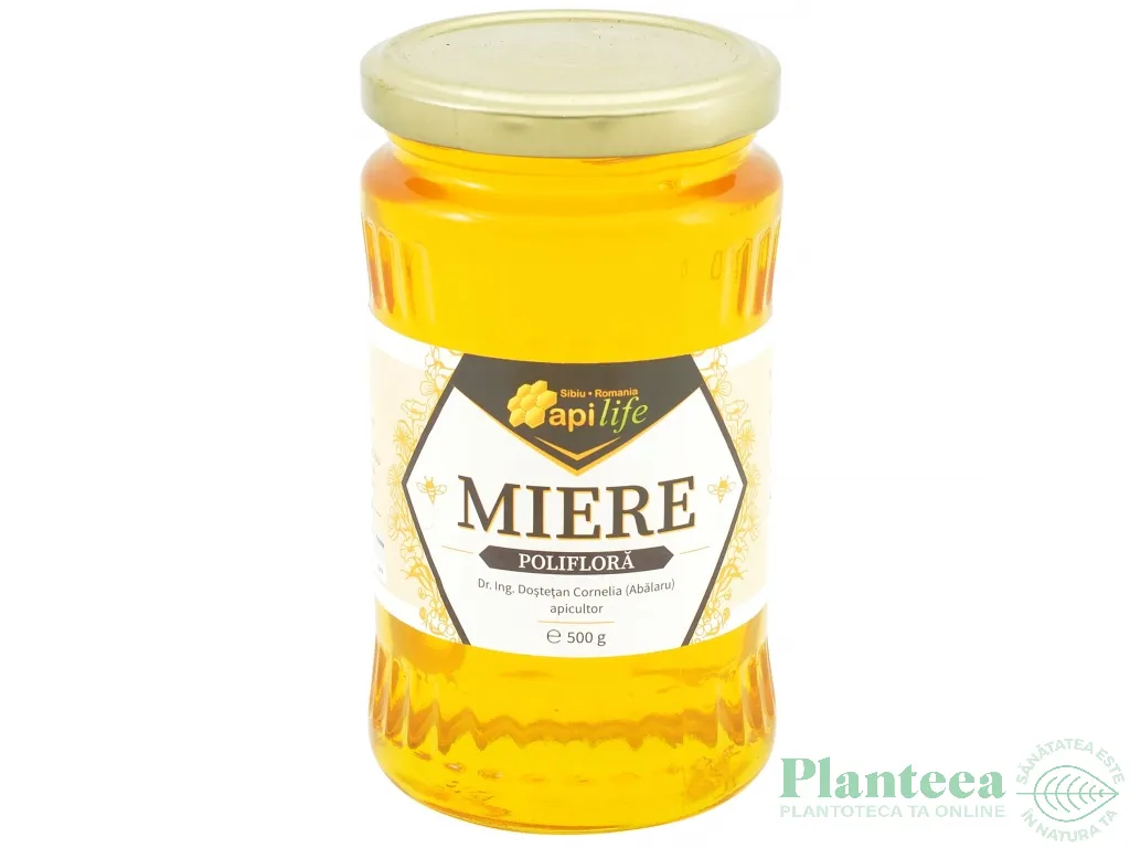 Miere poliflora 500g - APILIFE