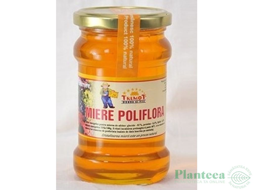 Miere poliflora eco 400g - TREMOT