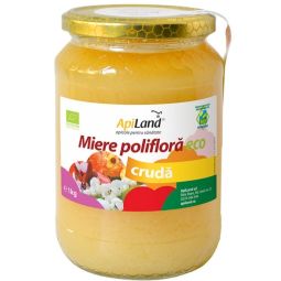 Miere poliflora cruda eco 1kg - APILAND