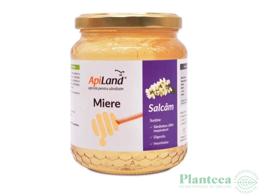 Miere salcam cruda conventional 500g - APILAND
