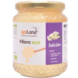 Miere salcam cruda eco 500g - APILAND