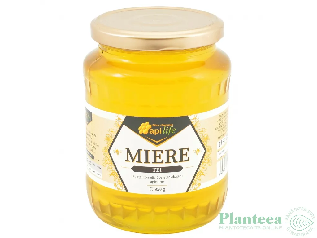 Miere tei 950g - APILIFE